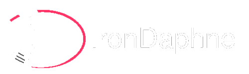 Iron Daphne Logo Text White